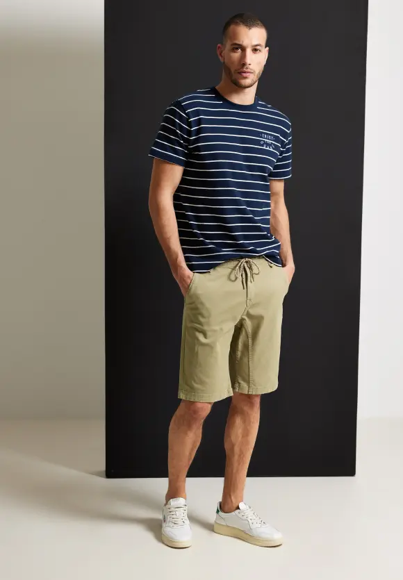 Relaxed Fit Shorts - rye beige