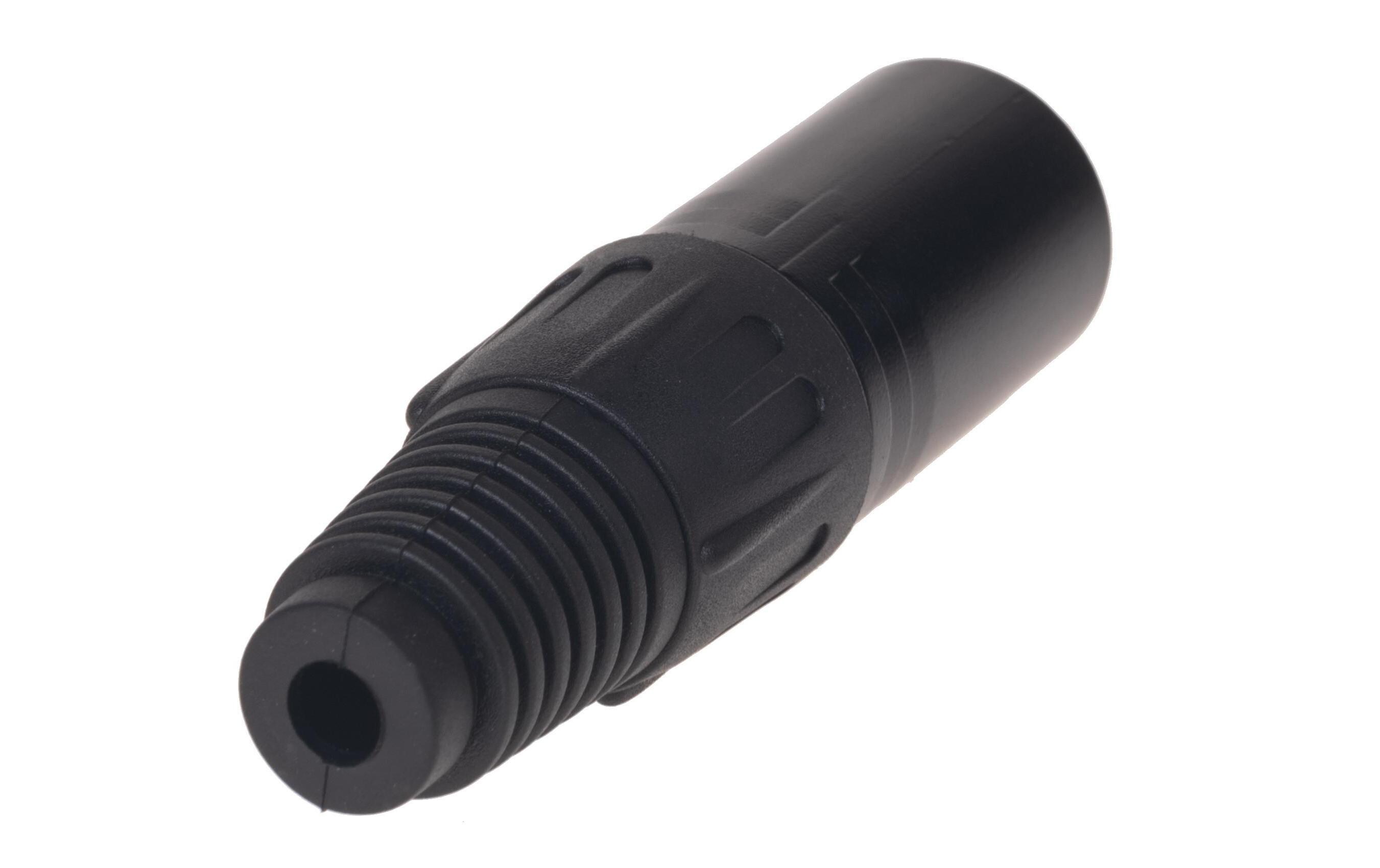 Stecker BC1001BK-M 3-Pol XLRm male Stecker SchwarzHochwertiger und robuster Bemero XLR-Stecker