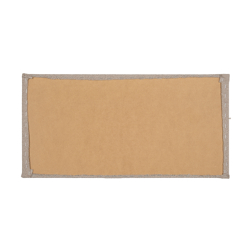 Wandkussen boucle taupe 60x30 cm