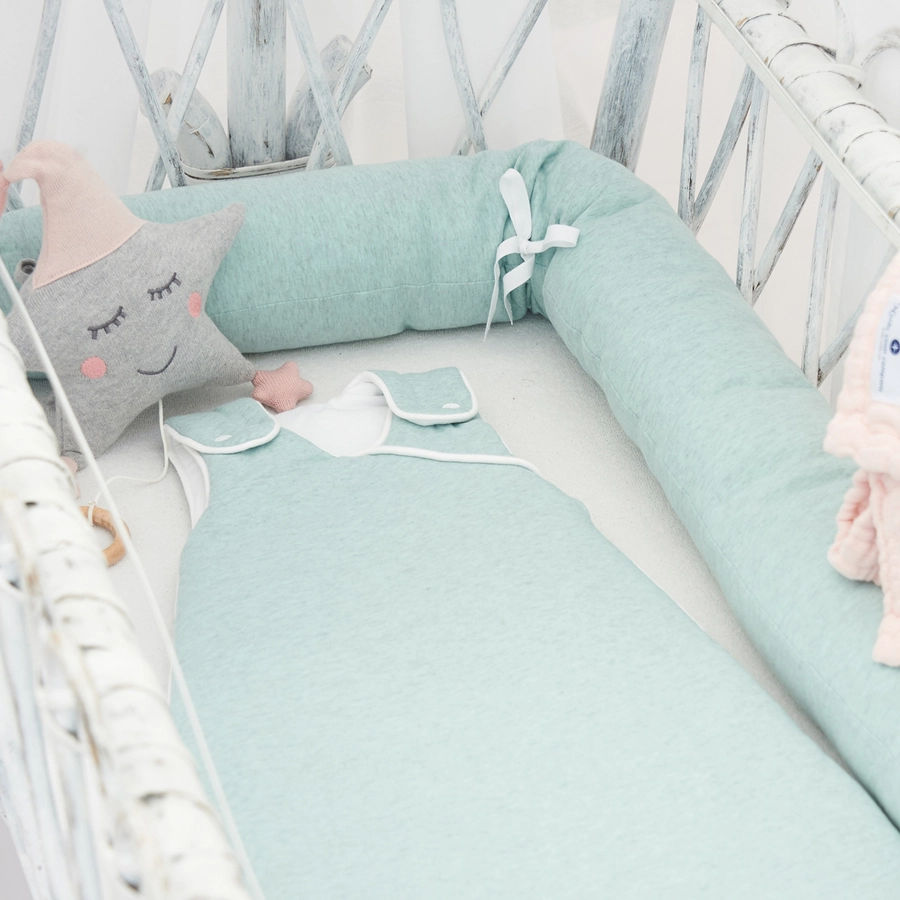 Nordic Coast Company Babyschlafsack Mint