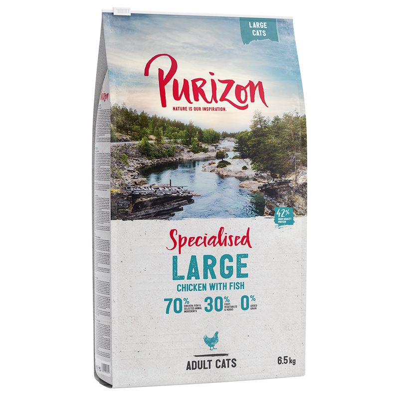 Purizon Large Adult, poulet & poisson XXL - sans céréales