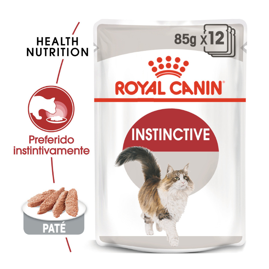 Sachê de Patê Royal Canin Instinctive para Gatos