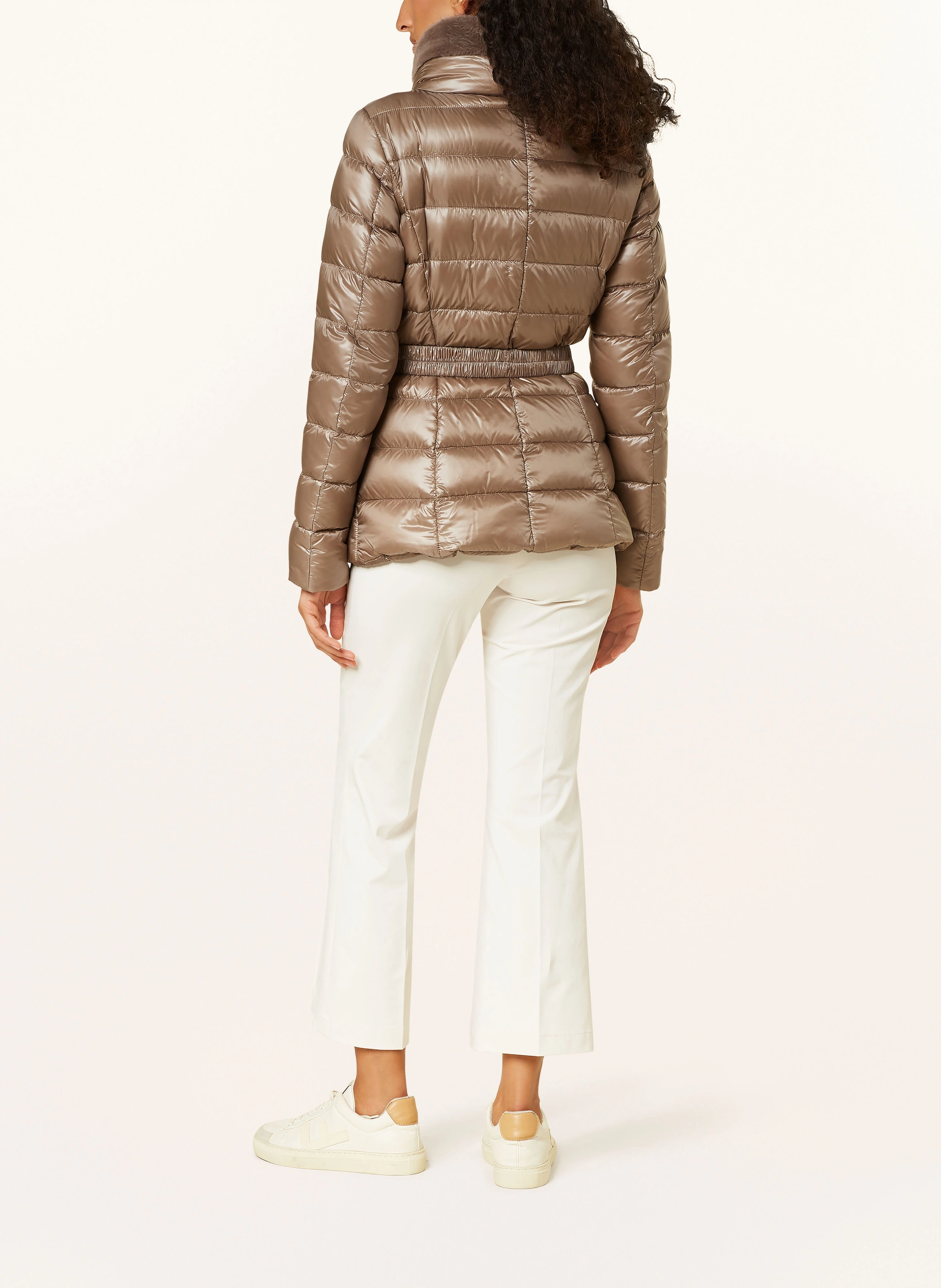 HERNO Daunenjacke CLAUDIA mit abnehmbarem Kunstpelz