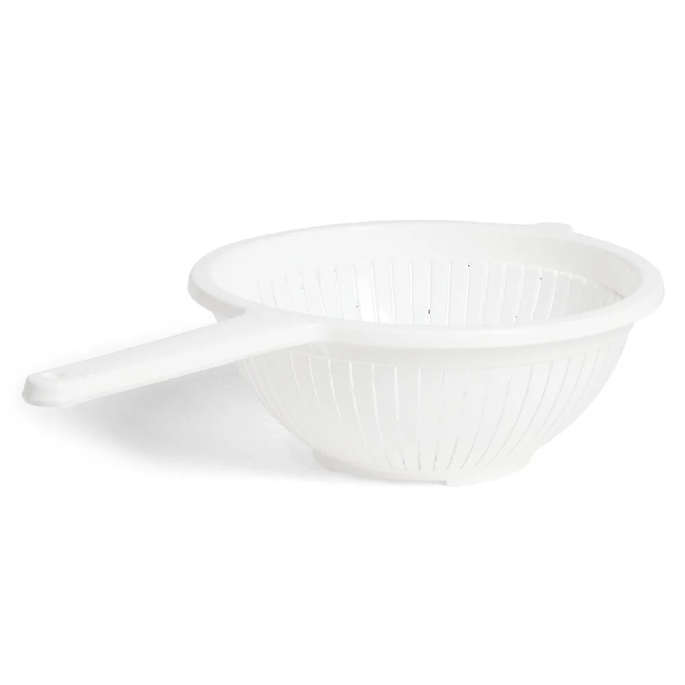 Passoire à queue plastique blanc Ø23xH9cm