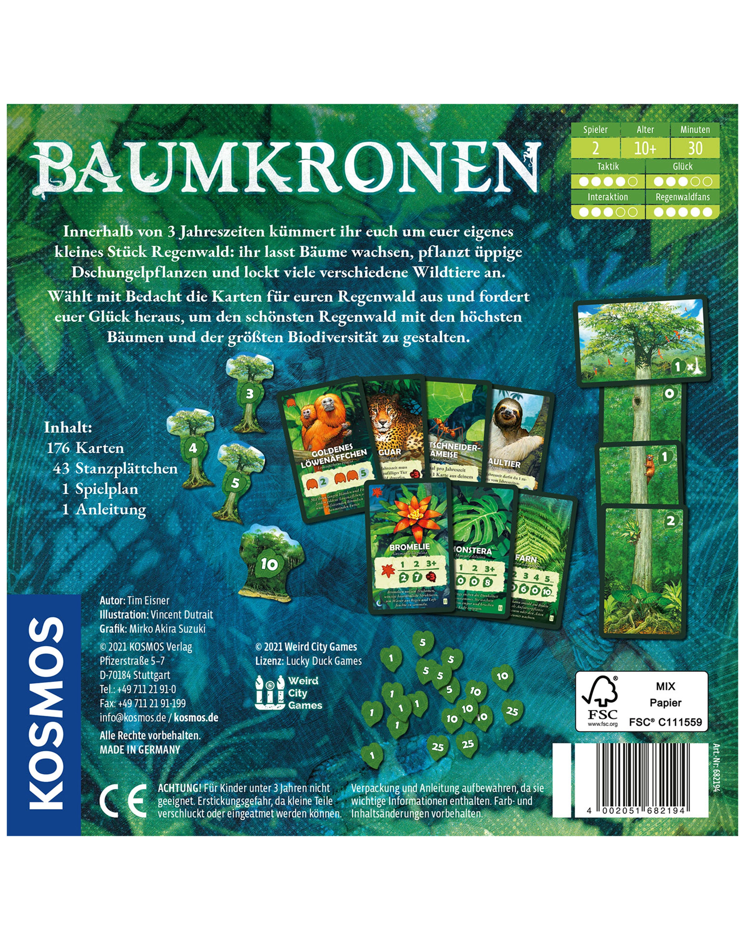 Gesellschaftsspiel BAUMKRONEN