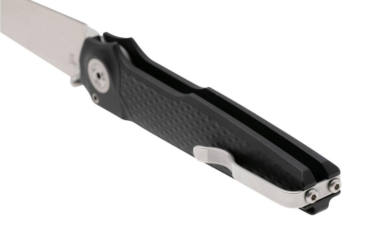 MKM Miura MK-MI-ABK Stonewashed MagnaCut, Black Aluminium, zakmes, Simone Tonolli design