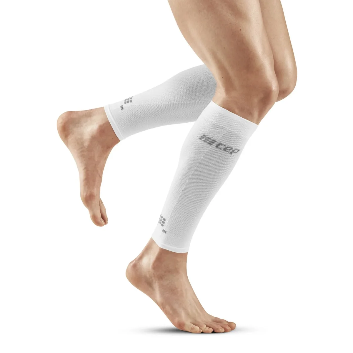 CEP Cep Ultralight Sleeves, Calf, V3, Men White