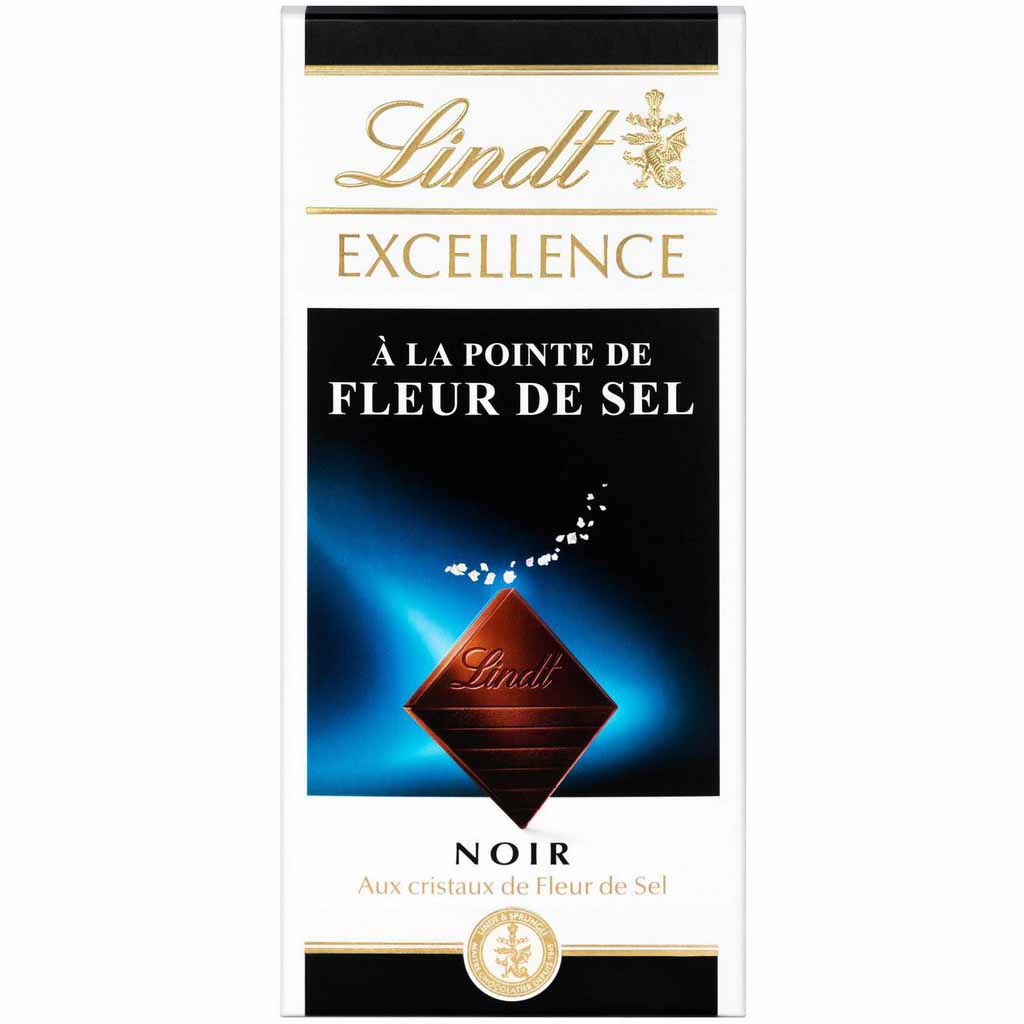 Lindt EXCELLENCE Fleur de Sel Feinherb 100g MHD:28.9.25