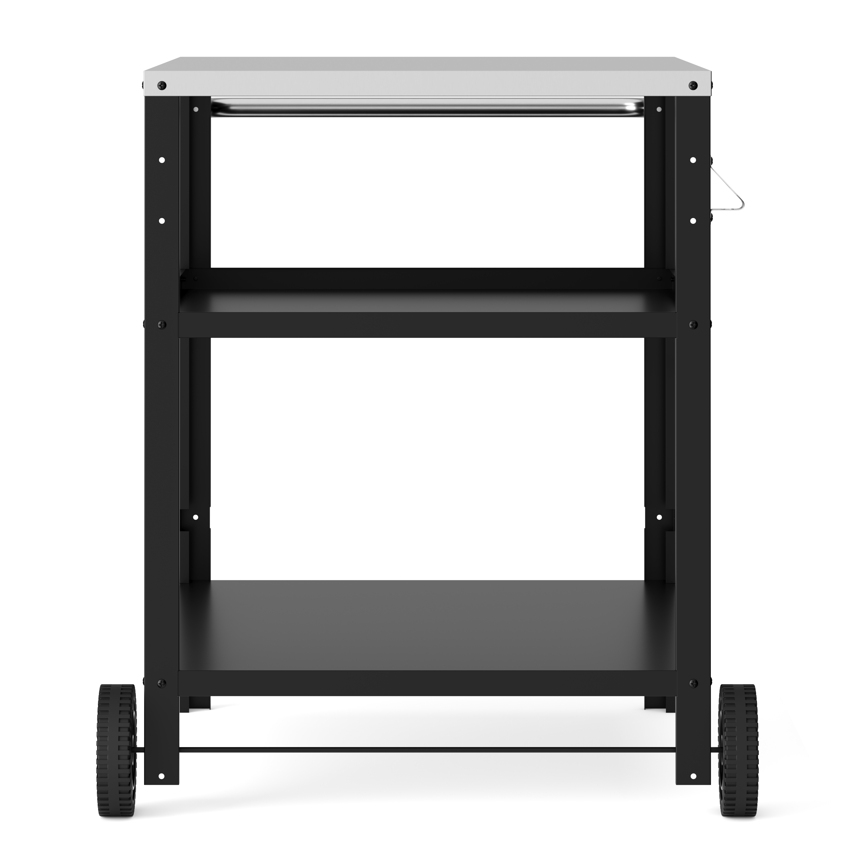 Grill Beistelltisch 113 x 64 x 84 cm schwarz