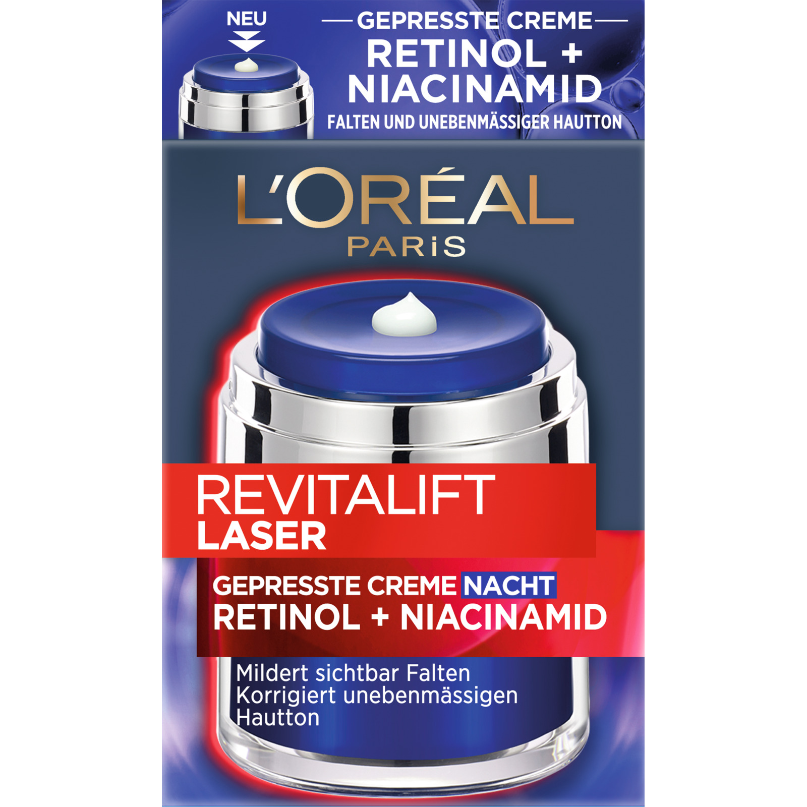 L'Oréal Revitalift Laser Gepresste Nachtcreme 50ml