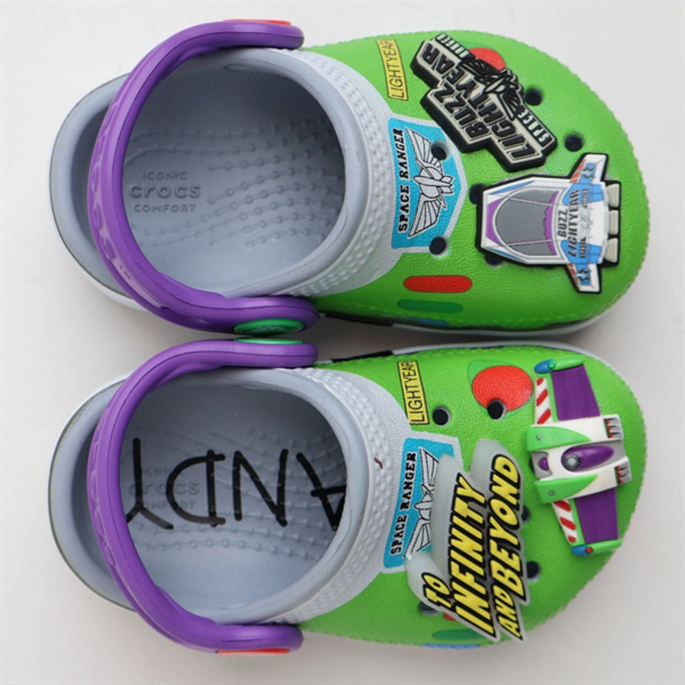 Køb Crocs Toy Story Buzz Classic Clog K Blue Grey