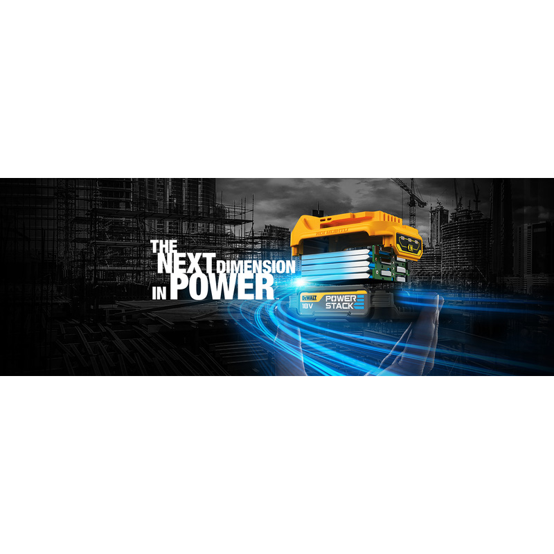 DeWALT Powerstack Li-ion accu 18V - 1,7Ah*