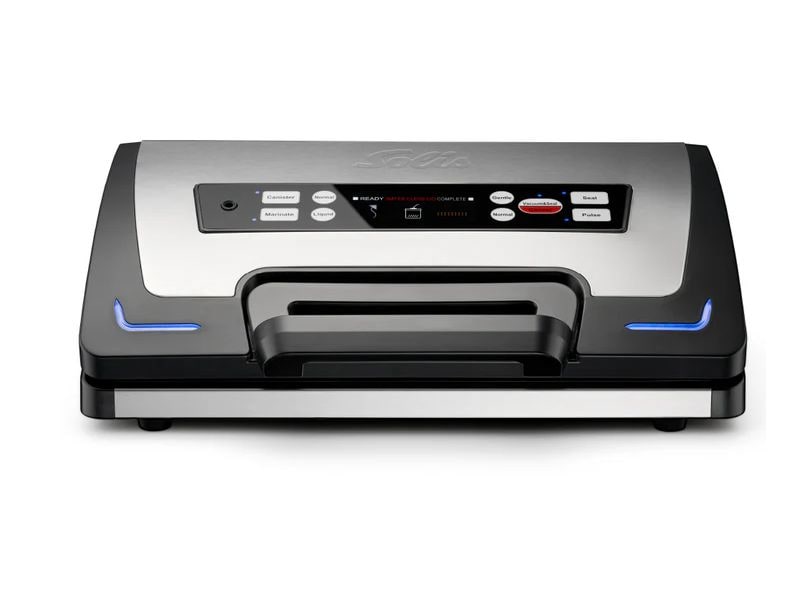 Solis Vakuumiergerät Vac Wet & Dry Schwarz/Silber Vakuumierer