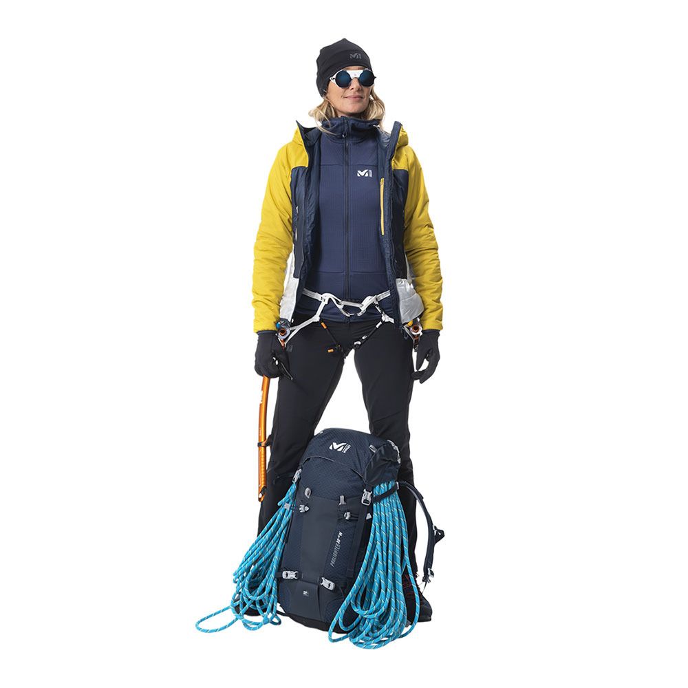 Millet FUSION GRID - Polaire Femme saphir