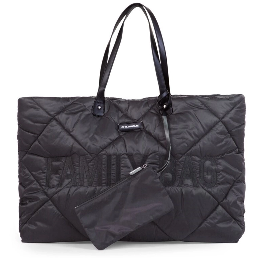 CHILDHOME Family Bag gesteppt schwarz