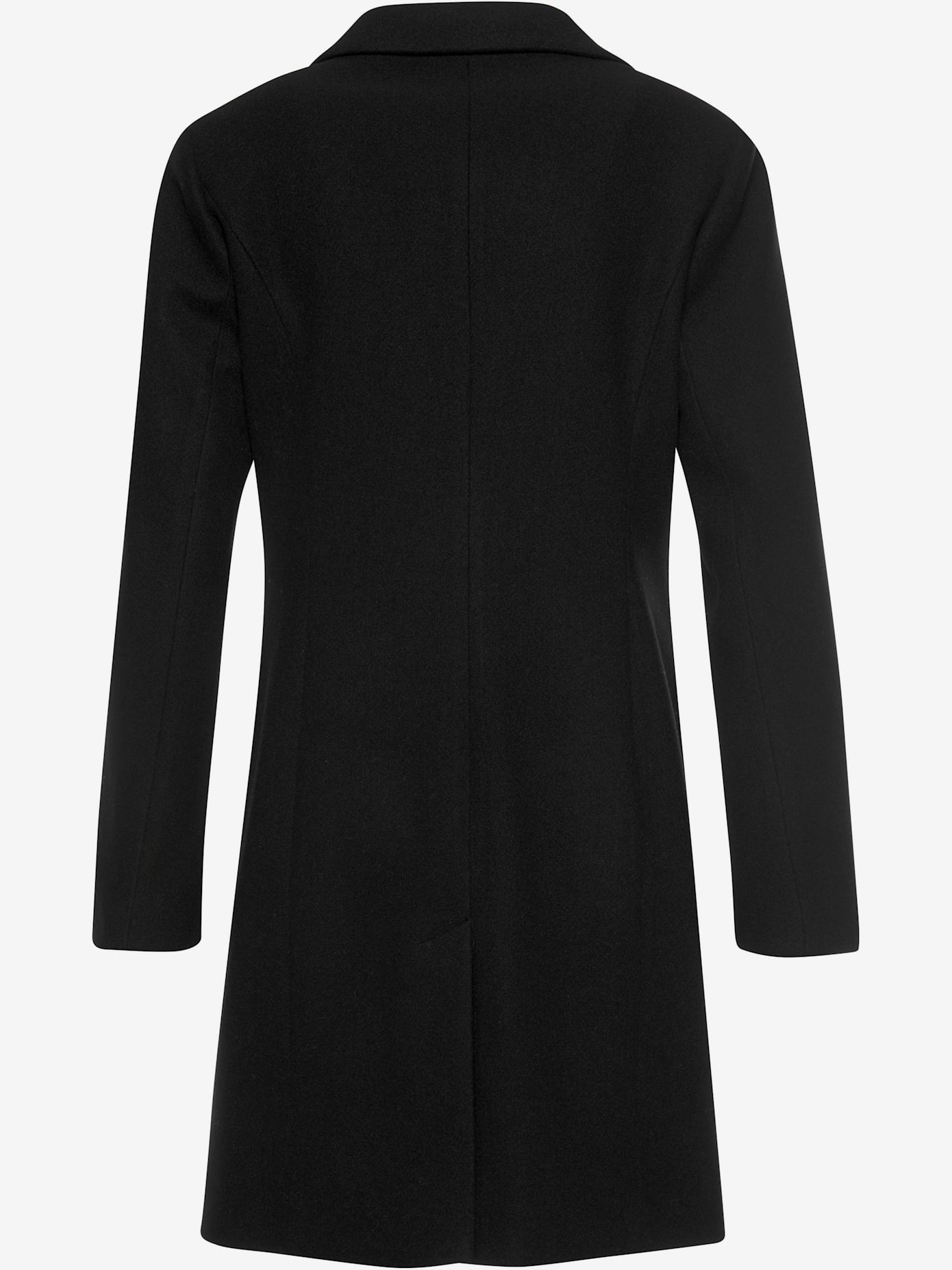 Manteau long, grand col à revers