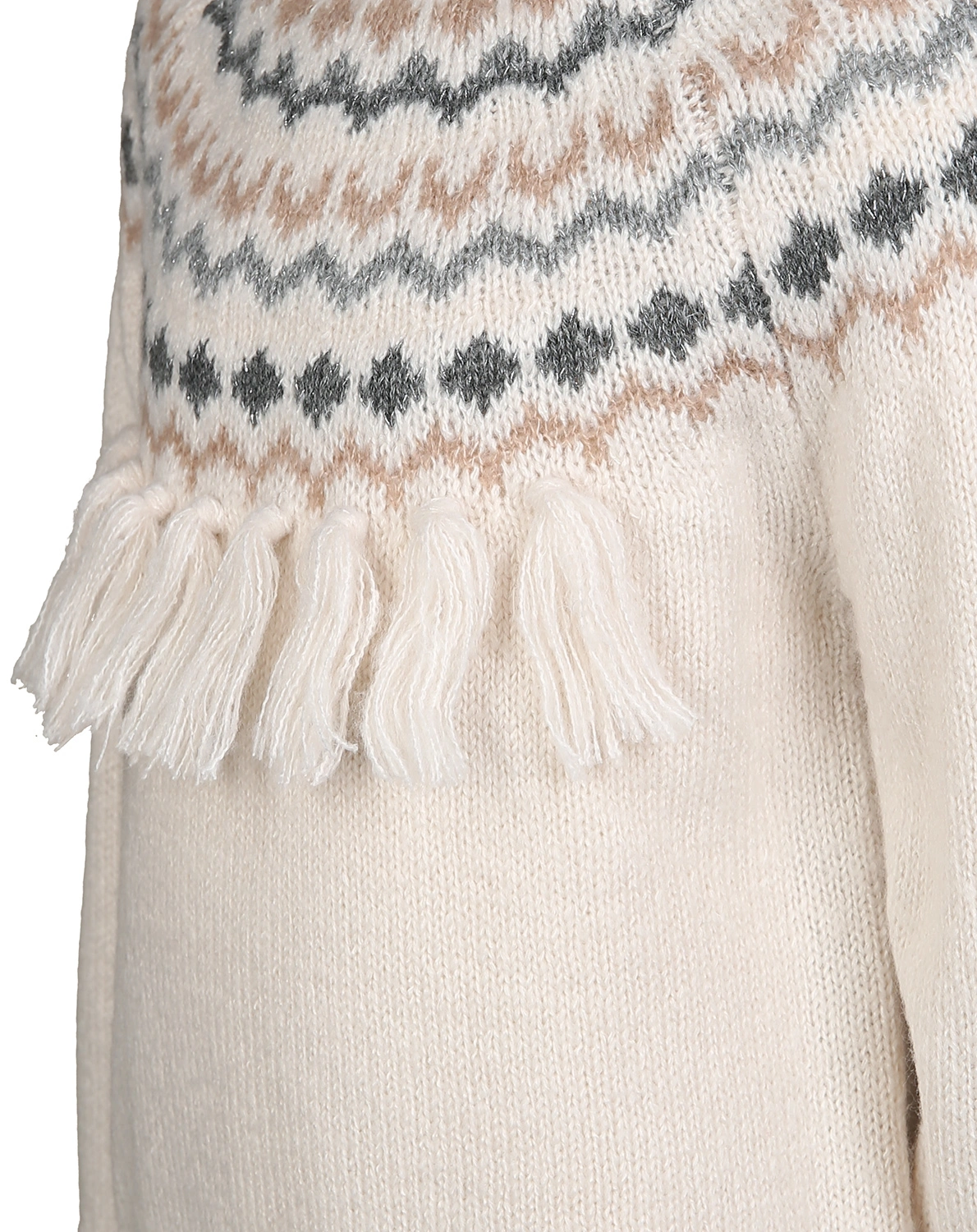 Strickpullover BORLA in kichererbse