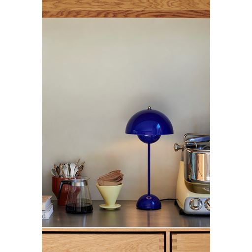 &Tradition Flowerpot VP3 Bordlampe, Cobalt Blue