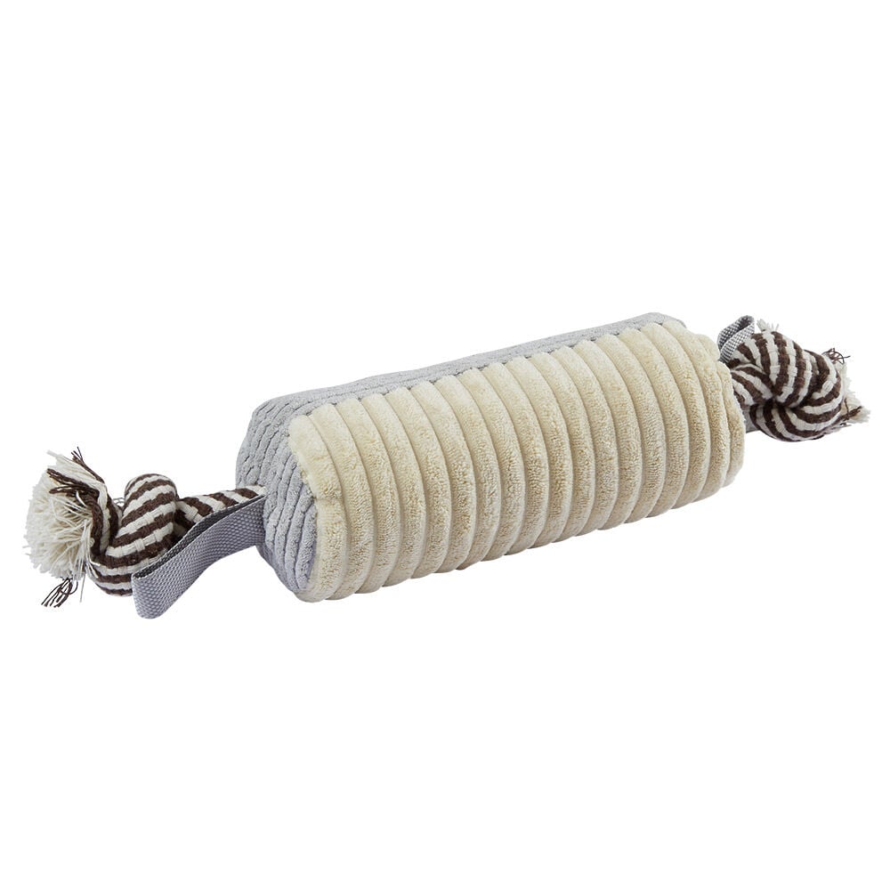 Jouet pour chien forme bâton en tissu polyester