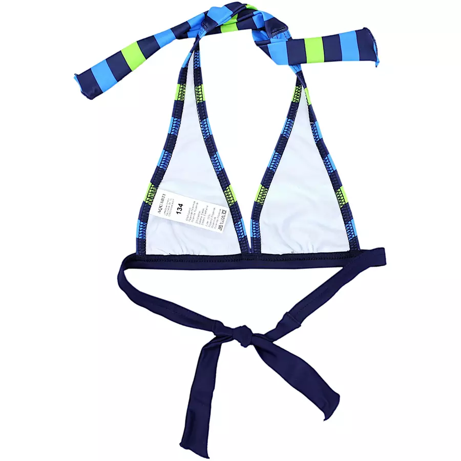 Aquarti Mädchen Bikini Set Zweiteilig Bikinislip Bustier grün
