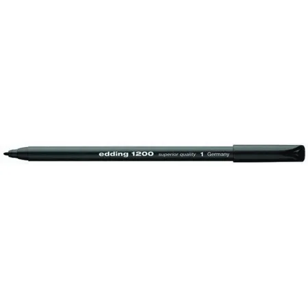 edding 1200 Fasermaler colourpen, 1mm, schwarz