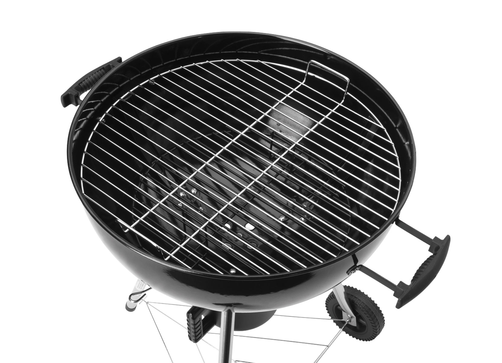 LANDMANN Emaille Kugelgrill-Wagen 41x82cm