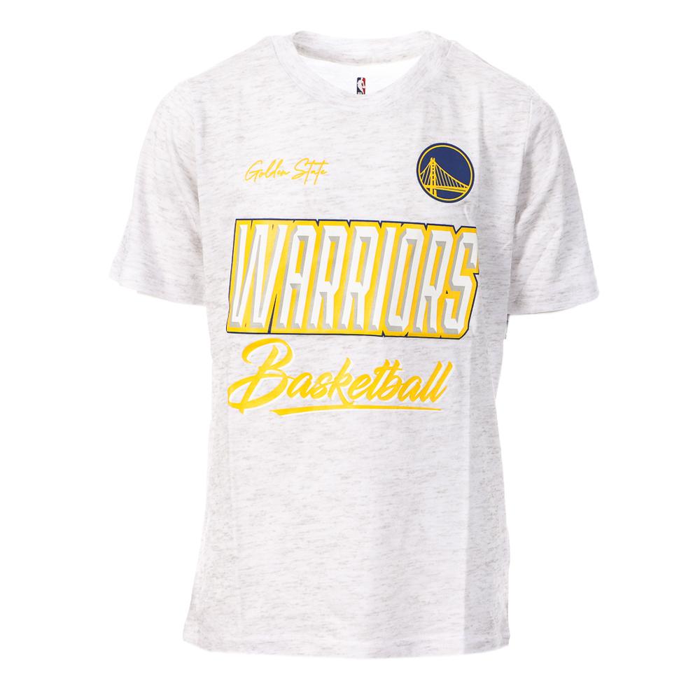 NBA T-shirt Gris Chiné Garçon NBA Track Golden State Warriors