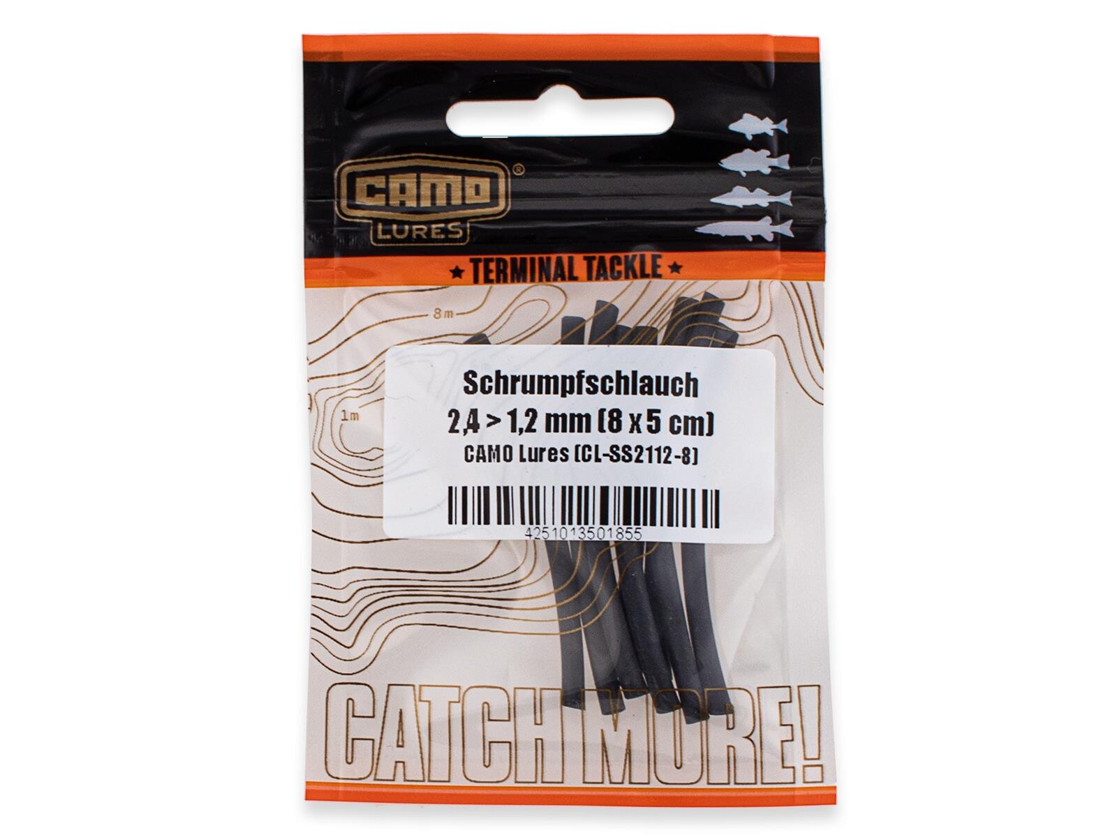 Schrumpfschlauch - 1.6 > 0.8 mm (8 x 5 cm)