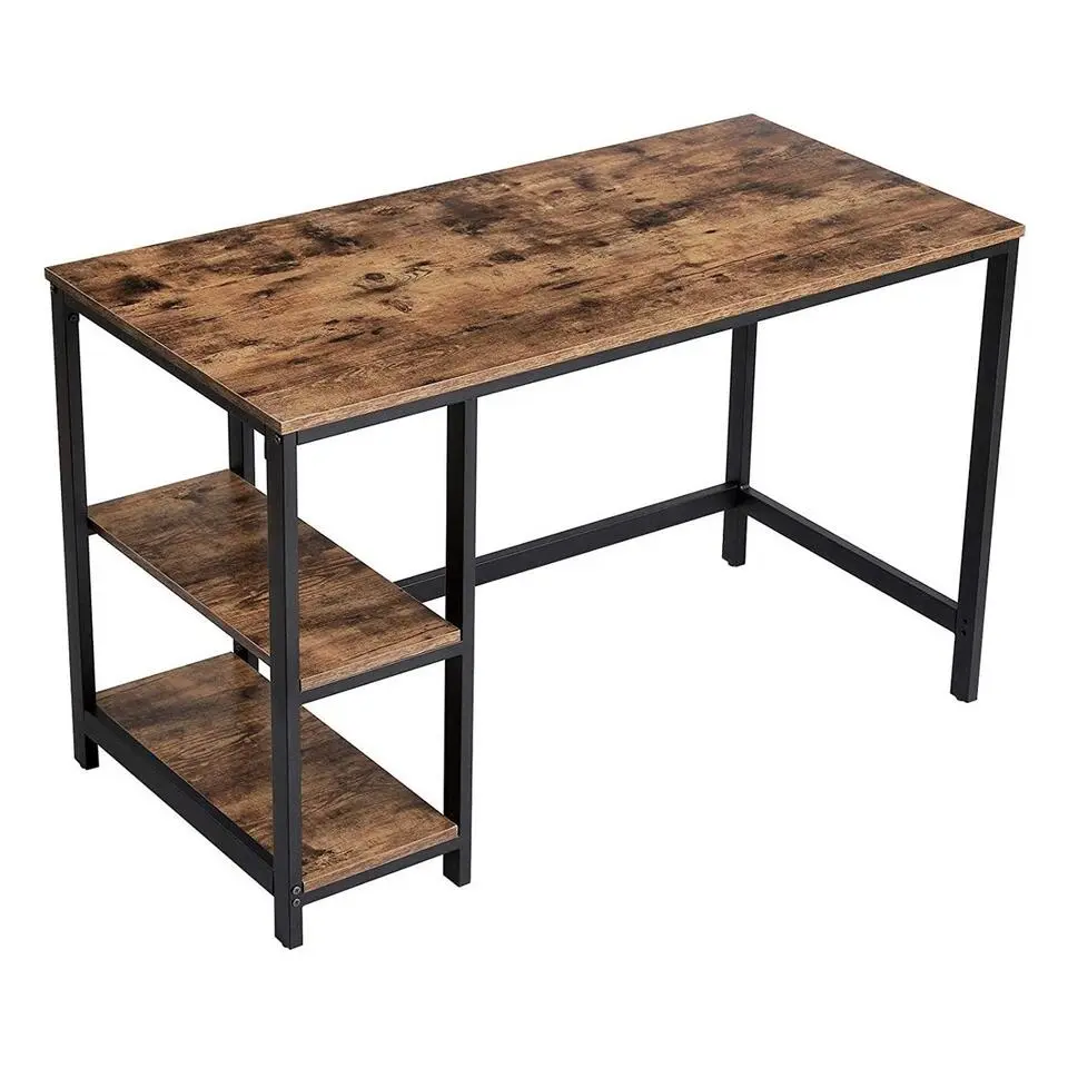 Bobbel Home - Vintage Werktafel - Metaal/Hout