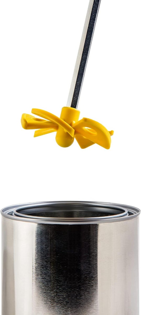 kwb kleine verfroerder met nylon bladen, voor verfemmers, epoxyhars en verf, mengstaaf voor boormachines en accuschroevendraaiers, oplosmiddelbestendig, speciaal voor verf, epoxyhars en 2K-verfemmers