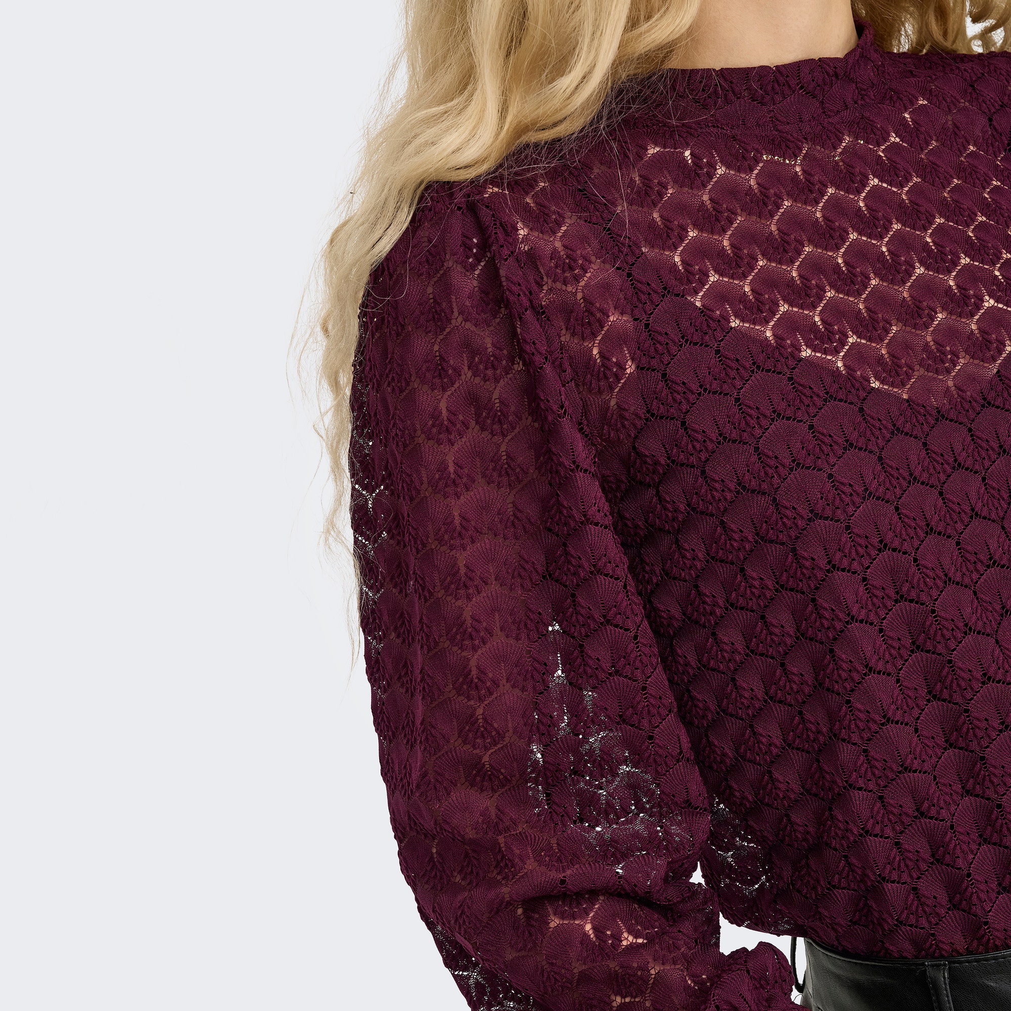Blouse Femme bordeaux