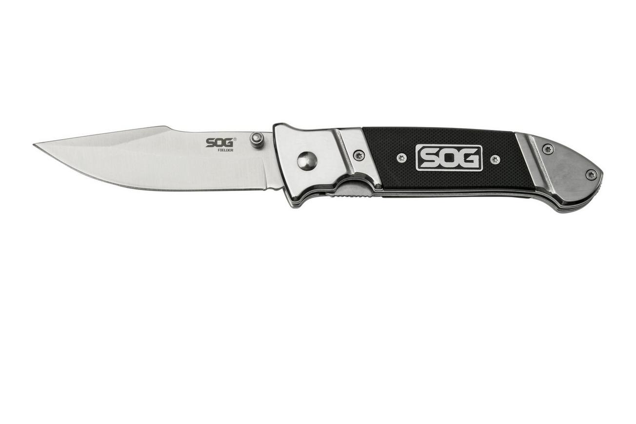 SOG Fielder, G10 Handle FF38-CP zakmes