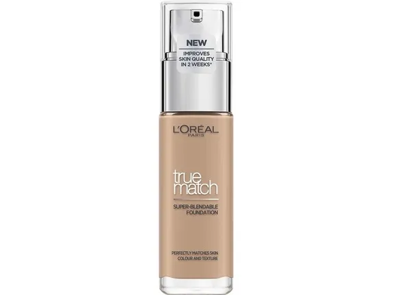 L'Oreal Paris True Match Foundation 3C Rose Beige with Hyaluronic Acid & SPF