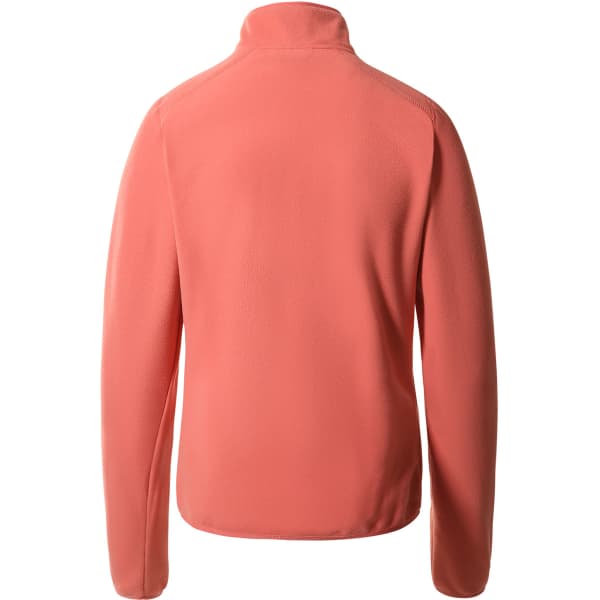 Sweat polaire THE NORTH FACE W 100 GLACIER 1/4 ZP FADED ROSE
