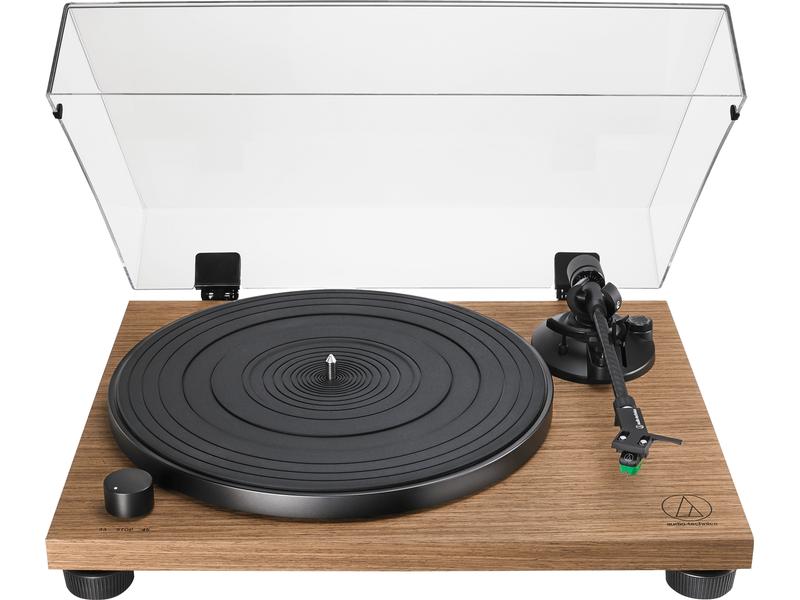 Audio-Technica Plattenspieler AT-LPW40WN Hellbraun Manueller Plattenspieler mit Riemenantrieb