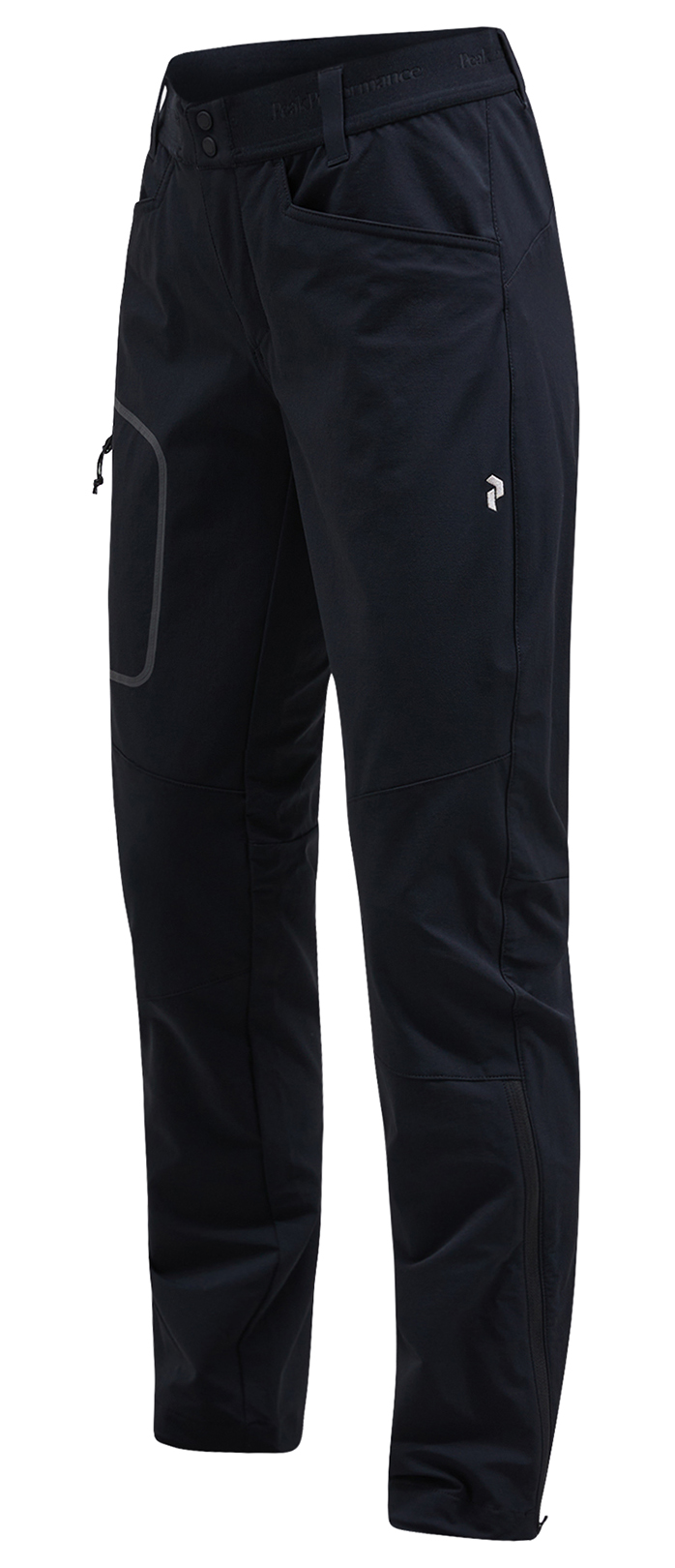 Light Softshell Scale Pants Dame Black