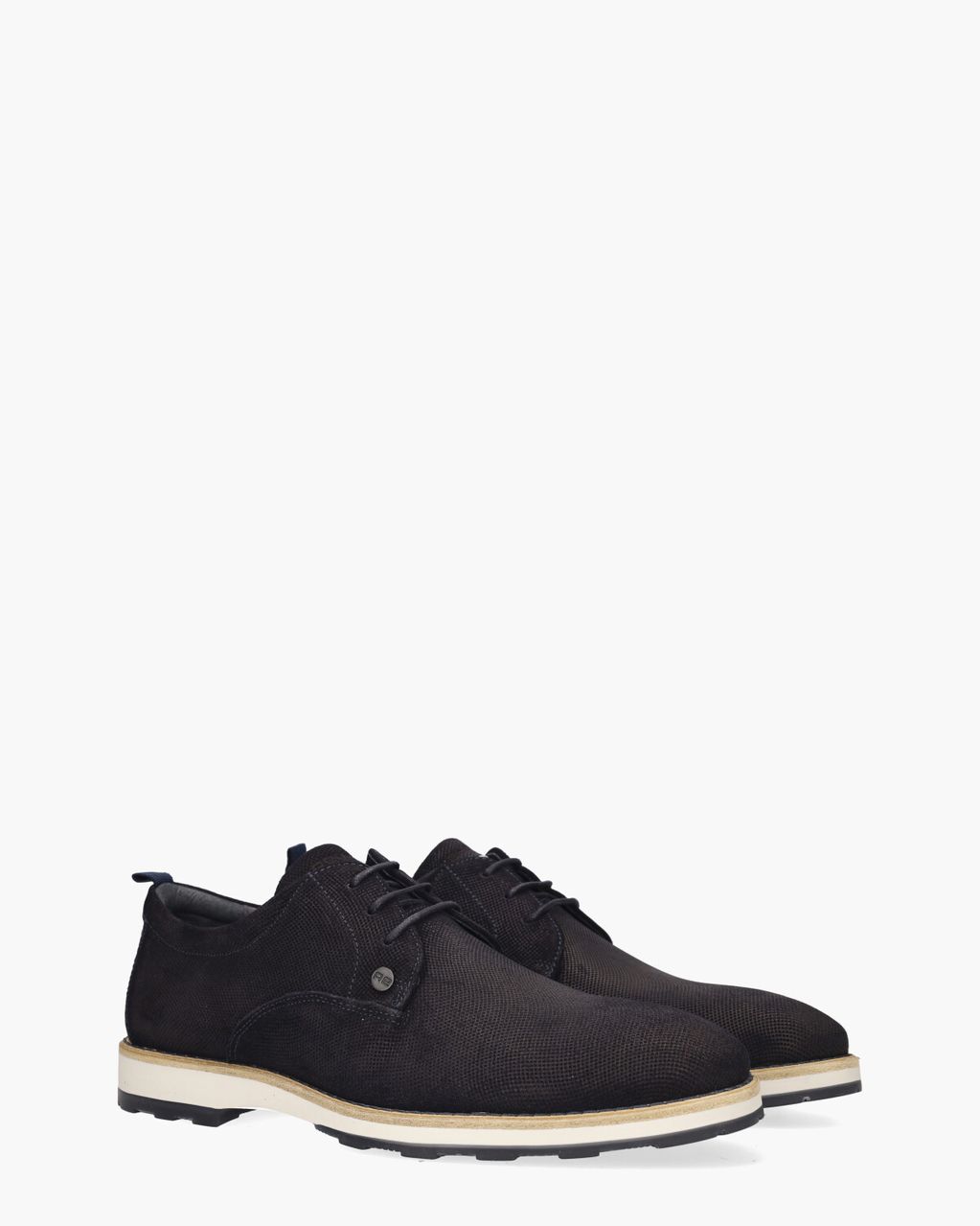 Rehab Pozato Sue Weave Donkerblauw Heren Veterschoenen