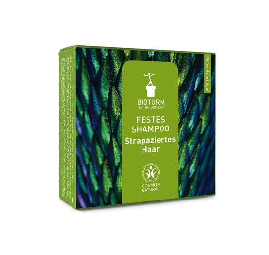 Bioturm Naturkosmetik festes Shampoo für strapaziertes Haar 100 g