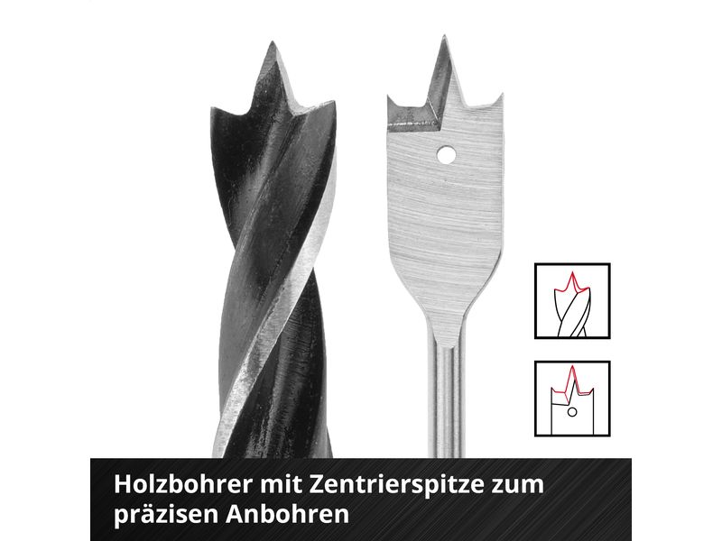 Einhell Bit-Set XL-CASE Kassette 95tlg LS Bohrerset und Bitset