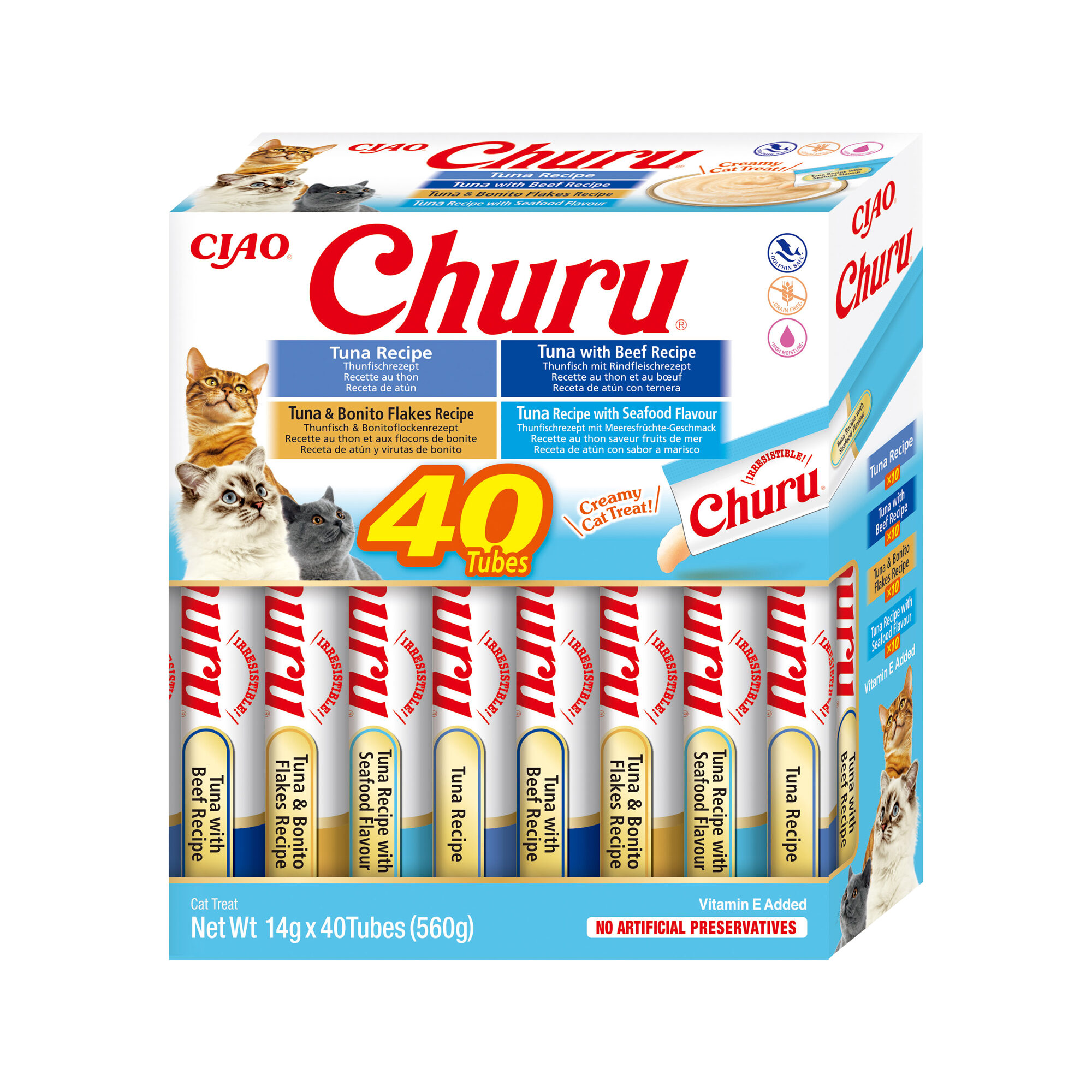 Inaba Churu Variety Box - 40 stuks