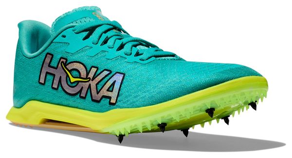 Chaussures d'Athlétisme Hoka Cielo X 2 MD Bleu/Vert/Jaune Unisexe