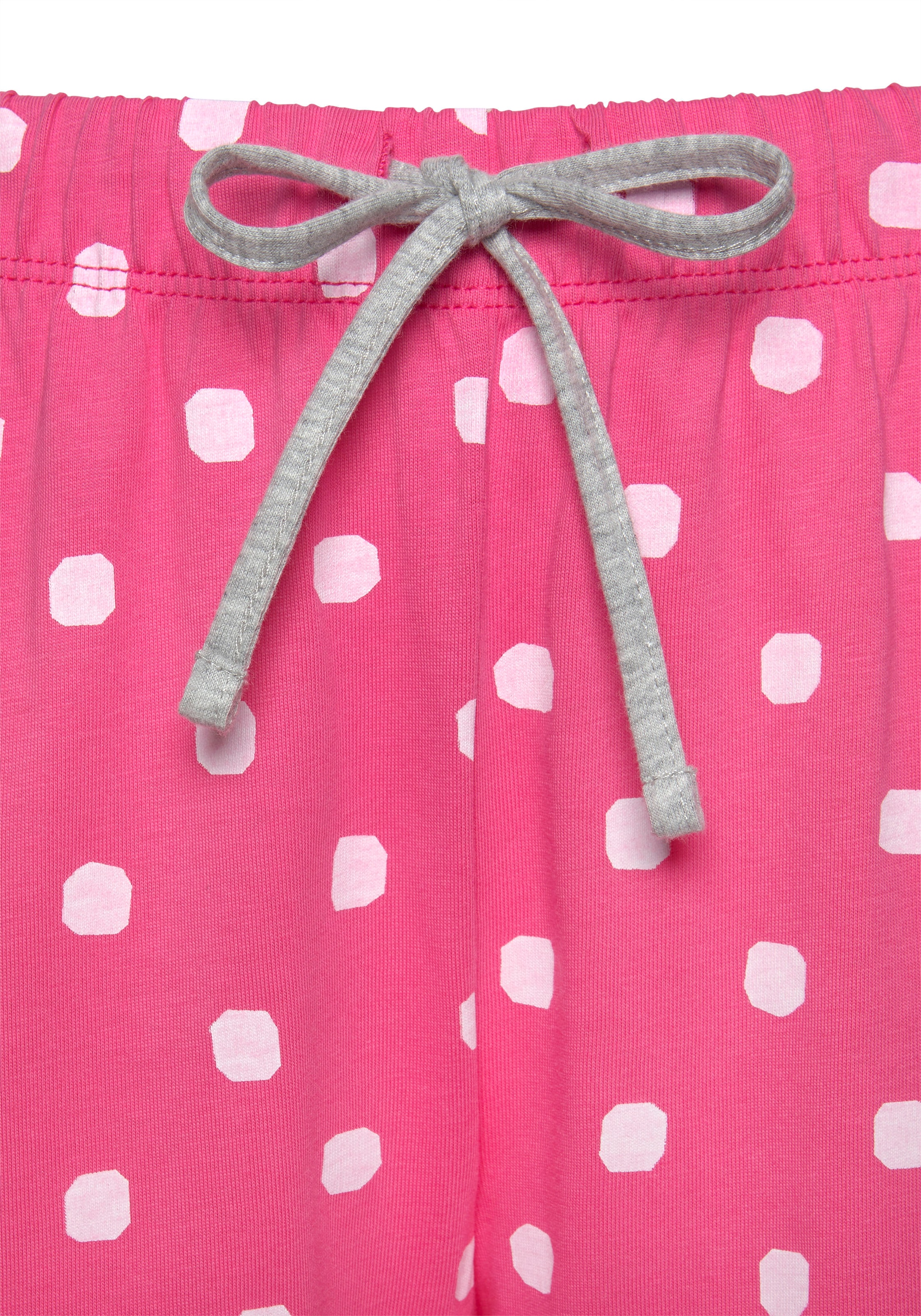Peanuts Pyjama Set, 2-teilig, 2 tlg. mit Snoopy Druckmotiv