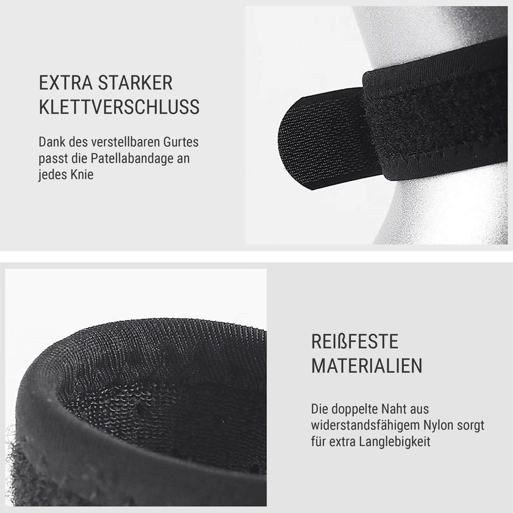 SHAPEVITAL Patellabandage Vital-Pro mit unterstützender Silikoneinlage