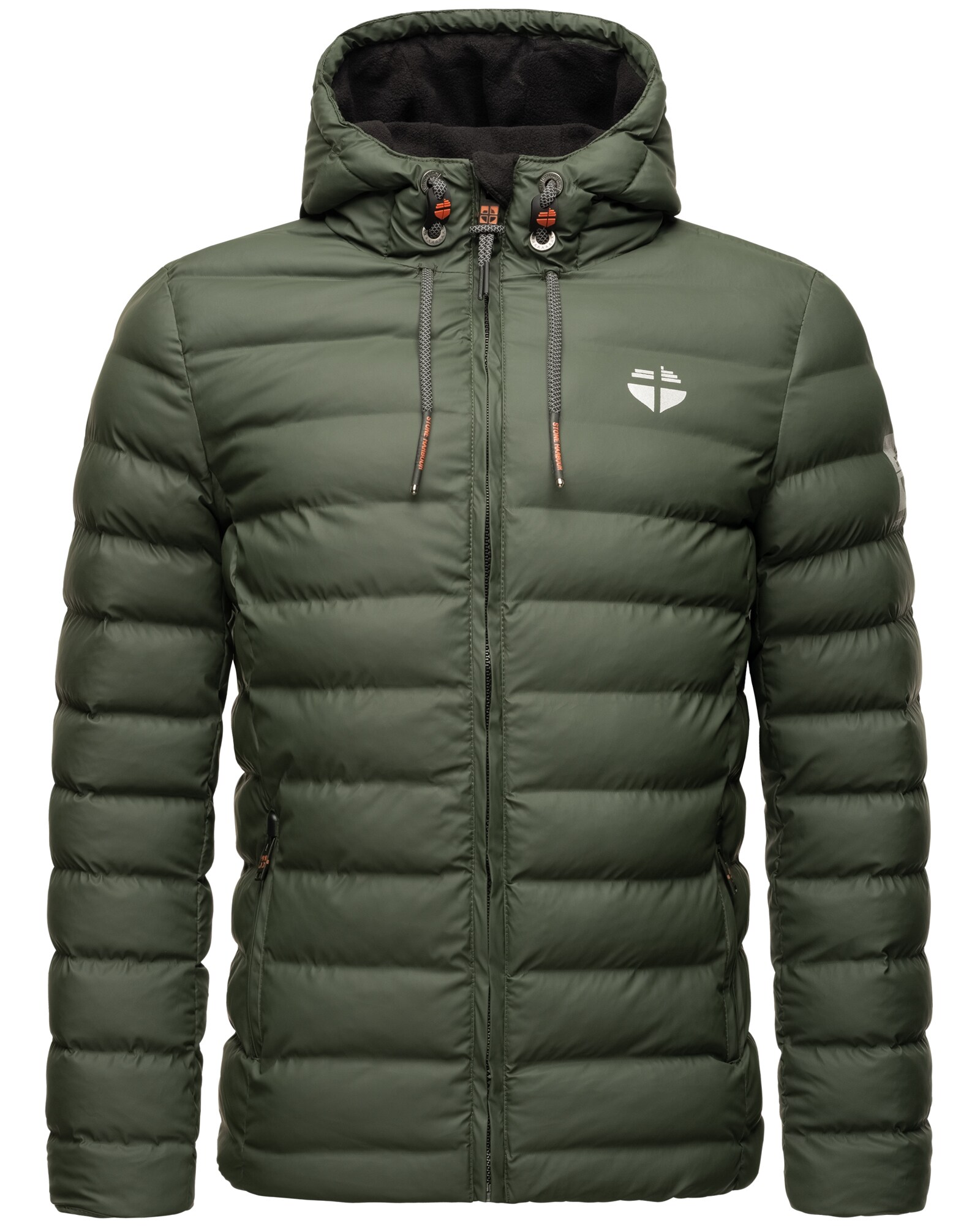 STONE HARBOUR Herren Winterjacke Wasserdichte Gesteppte Winter Regenjacke Zaharoo