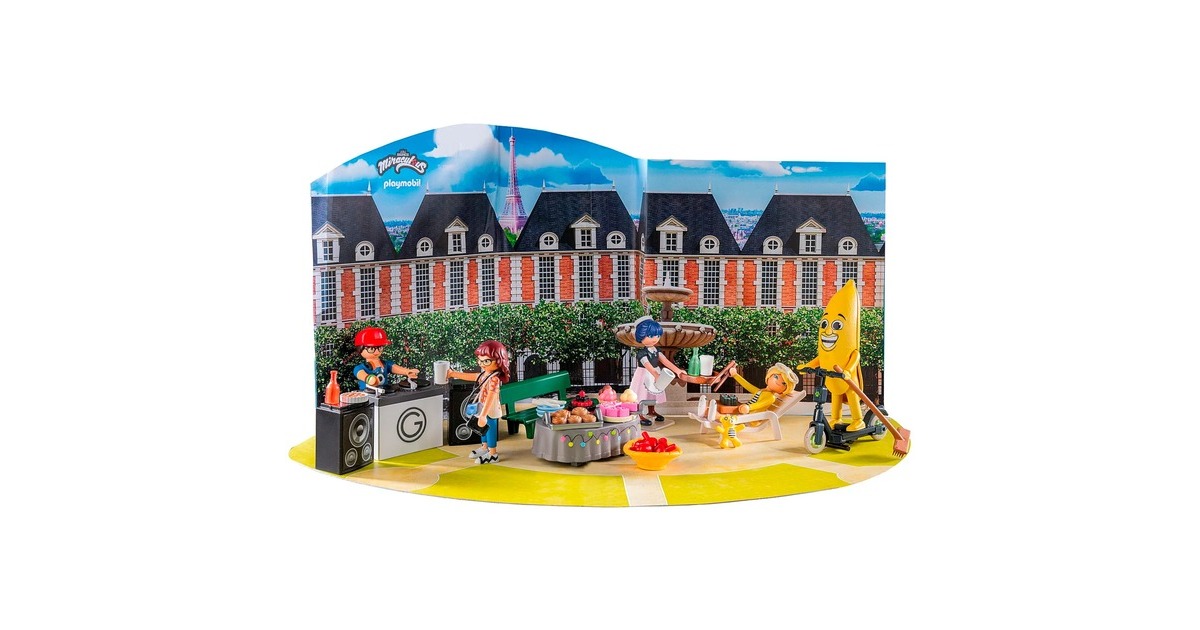PLAYMOBILAdventskalender - Picknick in Parijs Constructiespeelgoed  (71344)