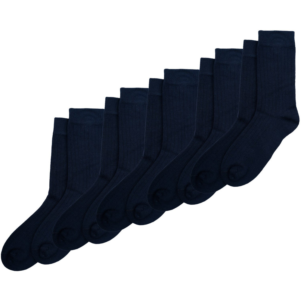 Køb minipop® Navy Bambus Strømper 5-pak Noos