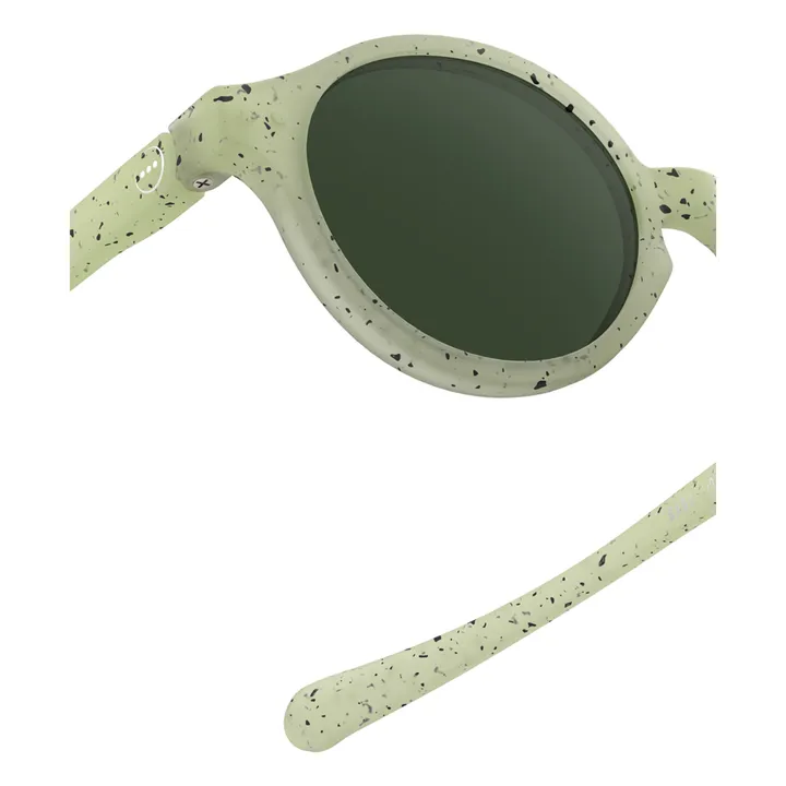 IZIPIZI Lunettes de Soleil #B Effet Moucheté Bébé | Vert d'eau