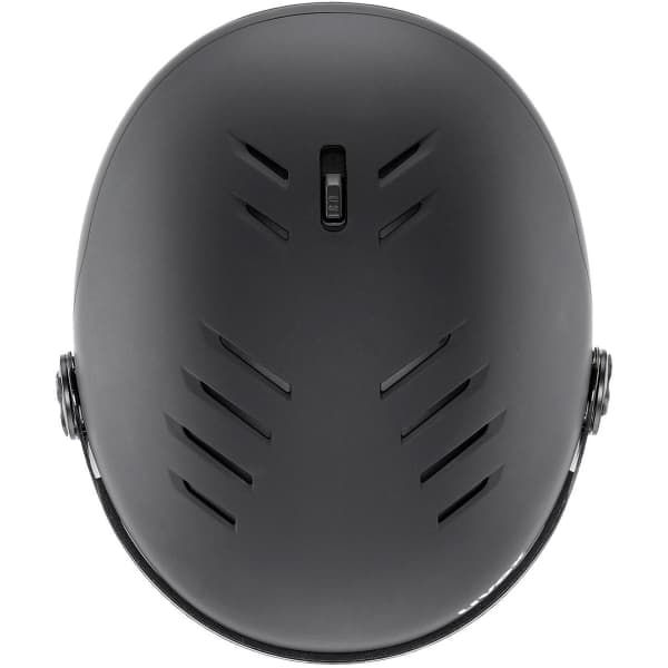 Casque de ski UVEX WANTED VISOR PRO V BLACK MATT