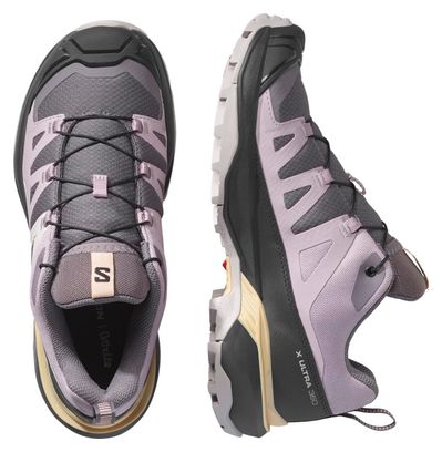 Chaussures de Randonnée Salomon X Ultra 360 Gris/Rose Femme