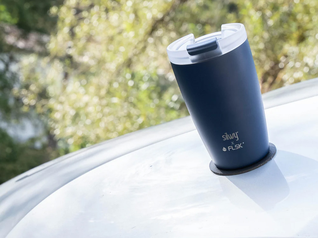 Silwy Midnight magnetische thermobeker